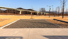 구미낙동강제2캠핑장 오토캠핑전경