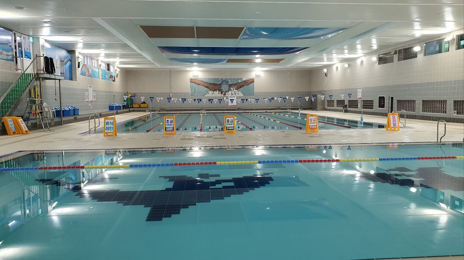 (올림픽기념국민생활관) 수영장 레인 안내판 제작 첨부 이미지