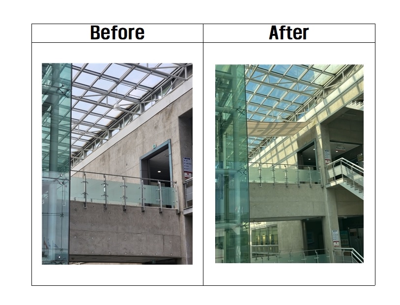 (선산도서관) 학습실 통로 천장 타프 설치 첨부 이미지